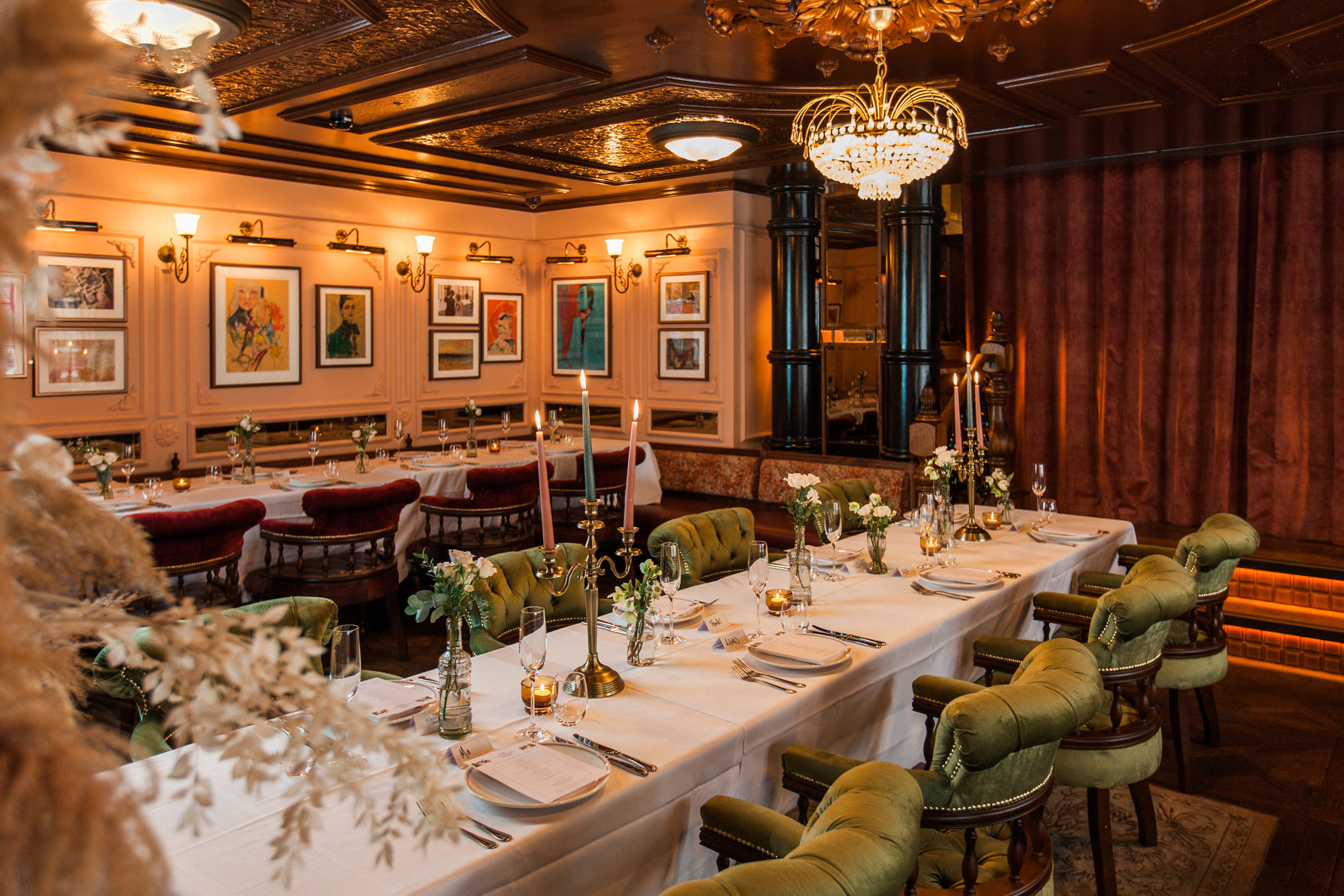 The Cadogan Arms - Set up for a beautiful wedding